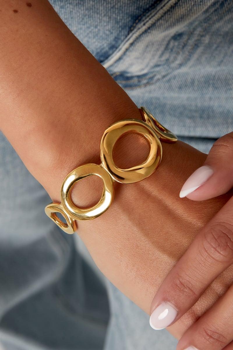 Manchet hoepel armband