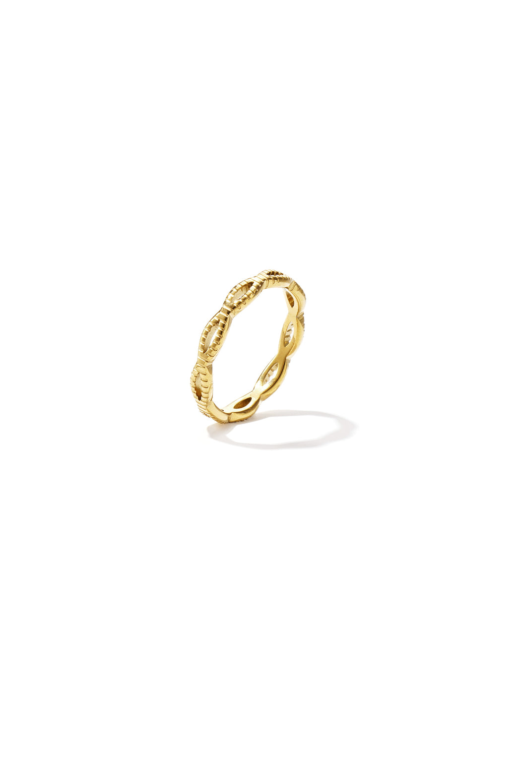 Minimalistische ringen van roestvrij staal, cirkelvormig, eenvoudig, dagelijks gebruik, eenvoudige serie, dames sieraden