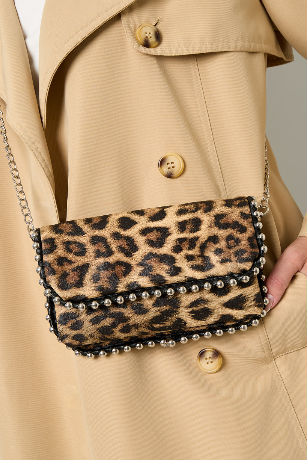 Schoudertassen Luipaardprint Casual PU Dagelijkse accessoires