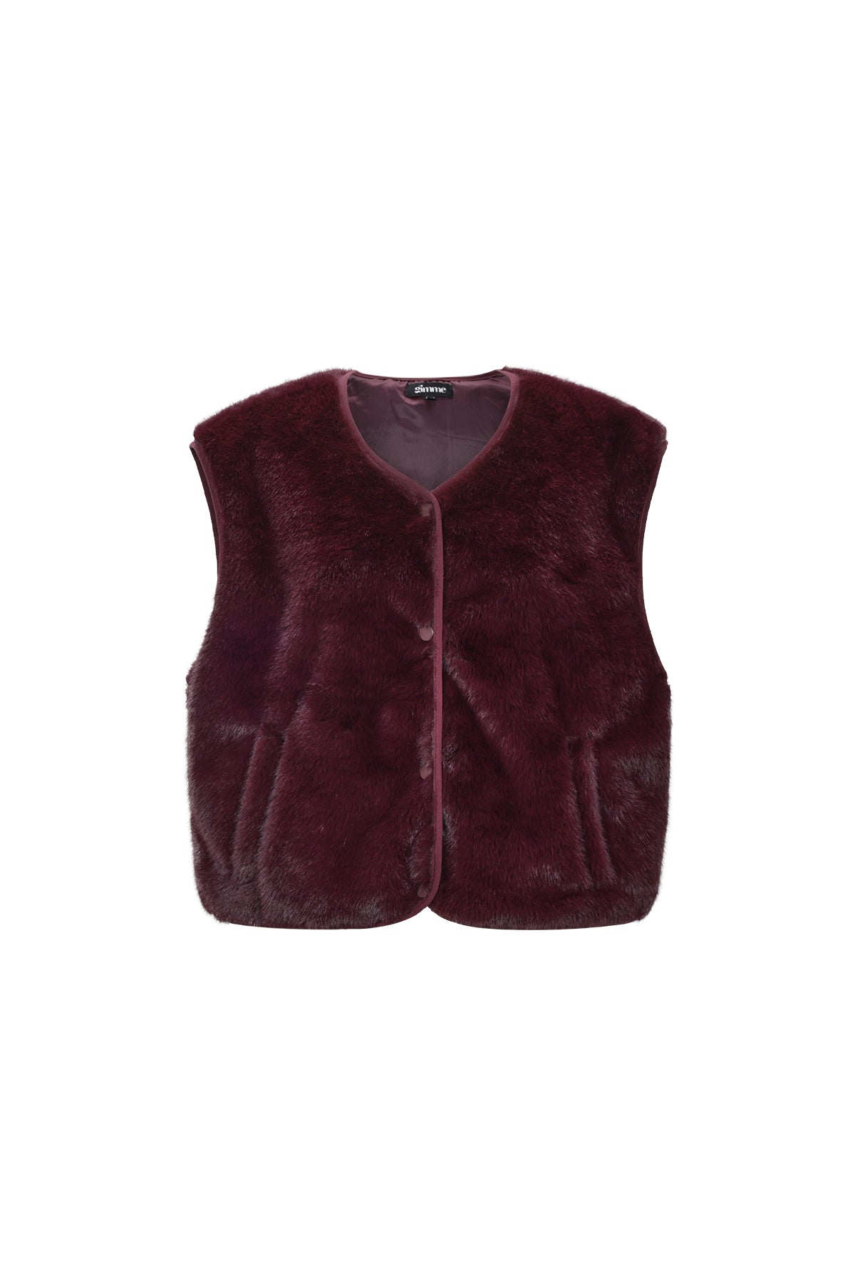 Polyestervezel (polyester) Vesten Effen herfst/winterkleding
