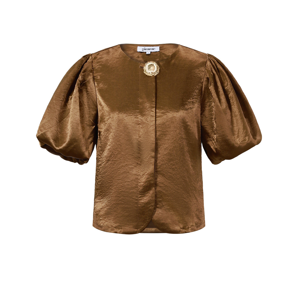 Statement top met pofmouwen