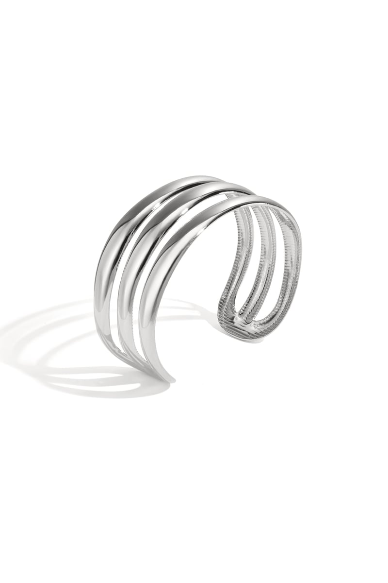 Armbanden van roestvrij staal, casual, dagelijks, eenvoudig, serie, damessieraden