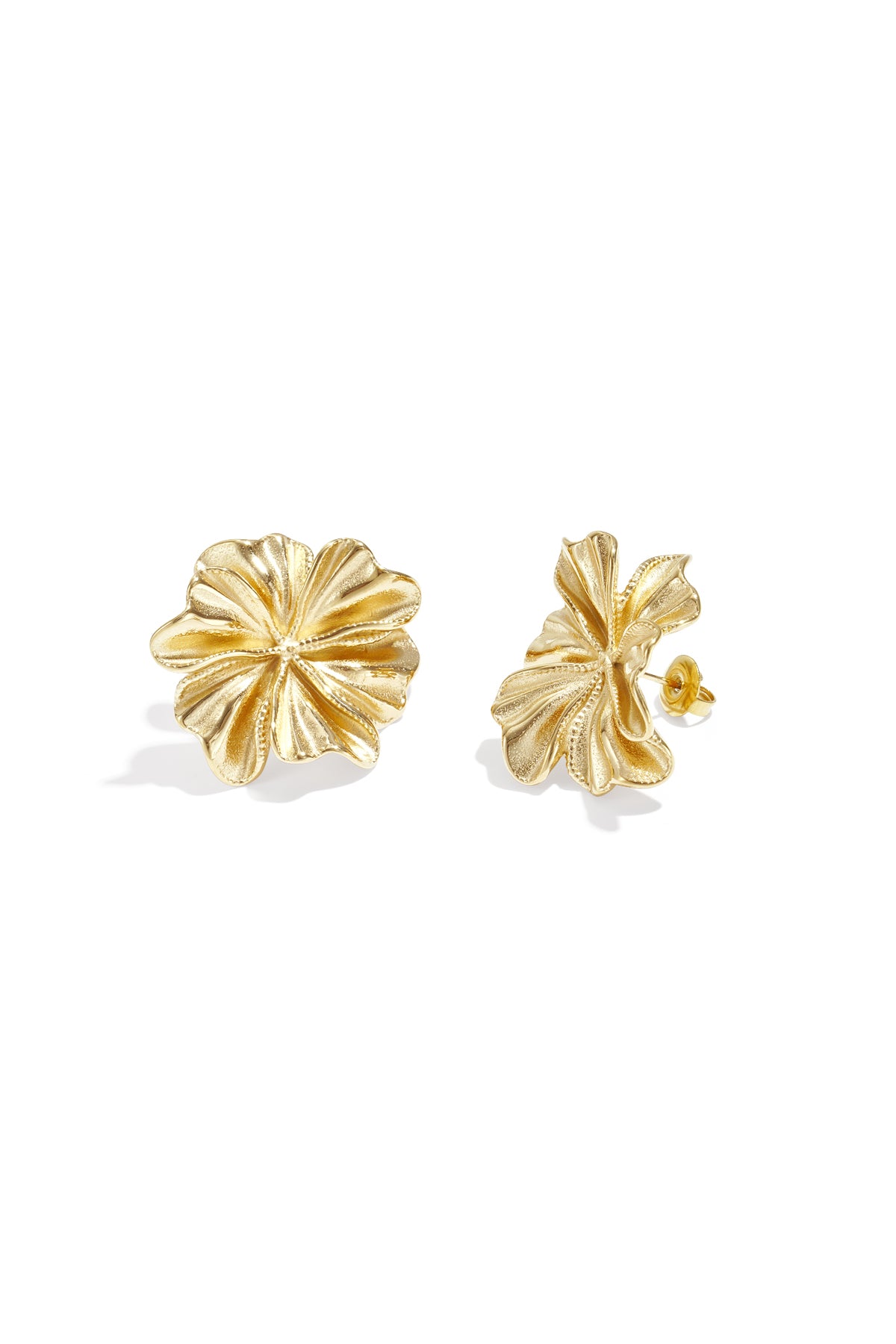 Oorbellen met bloemmotief, casual, dagelijks, eenvoudig, serie, damessieraden