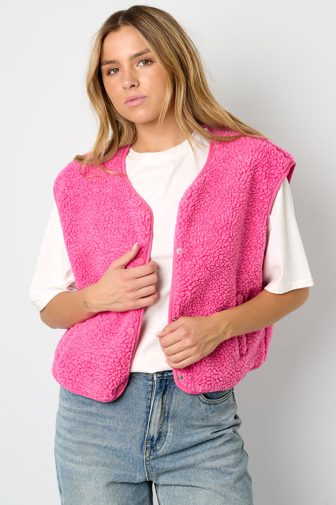 Fluffy Teddy vest
