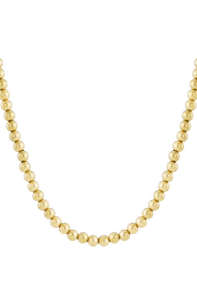 Holle kralenketting -10mm