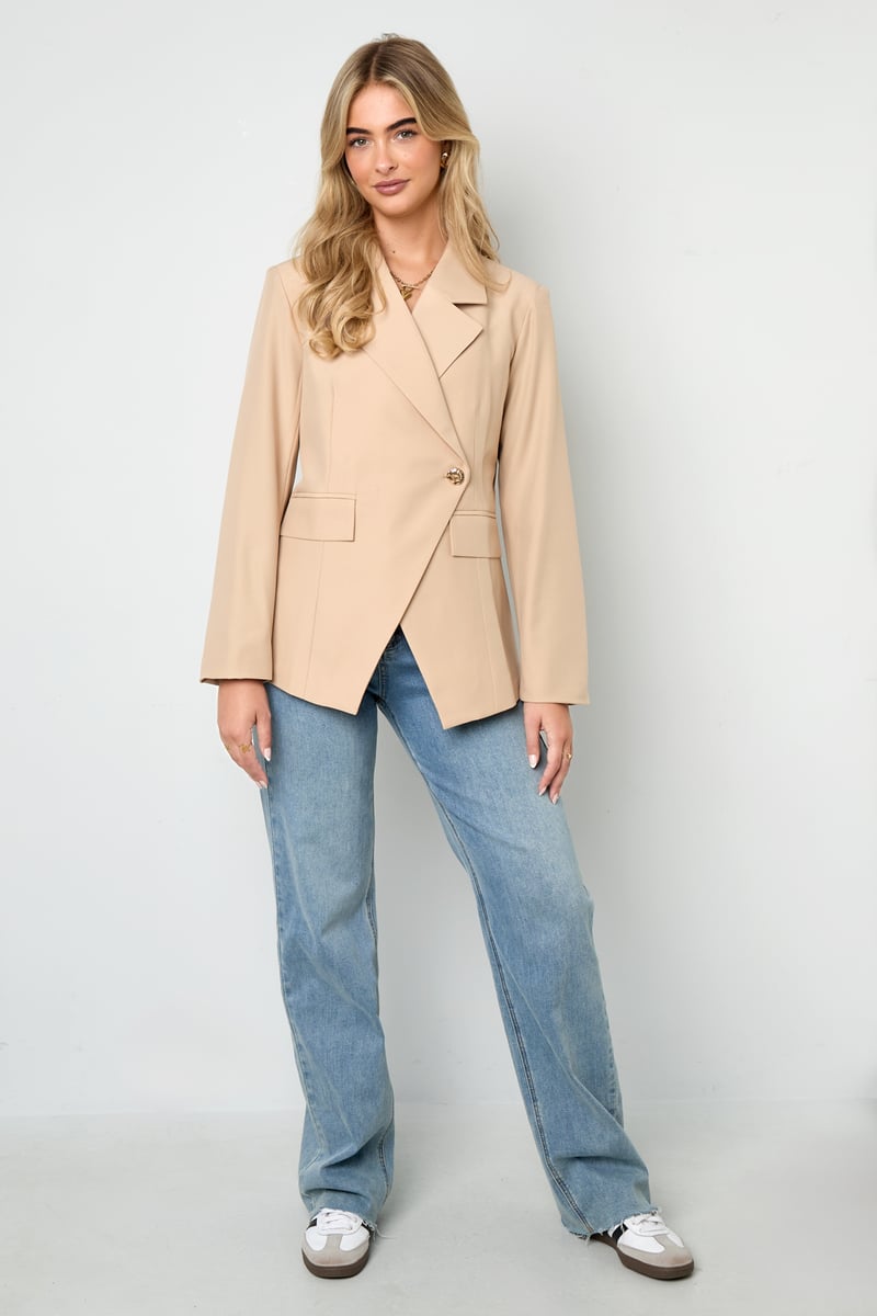 Gekruisde blazer