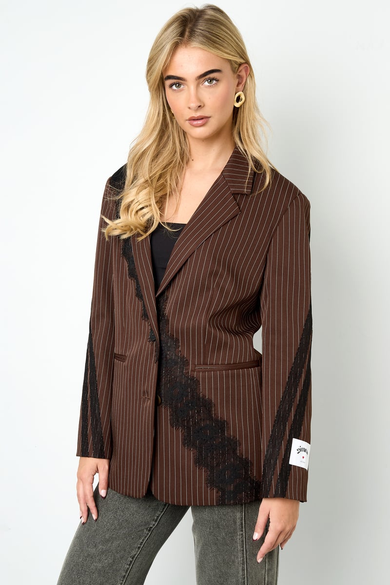 Kanten blazer