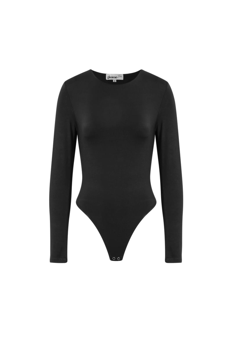 Nylon Shapewear Bodysuit Effen kleur Basic All Fit Kleding