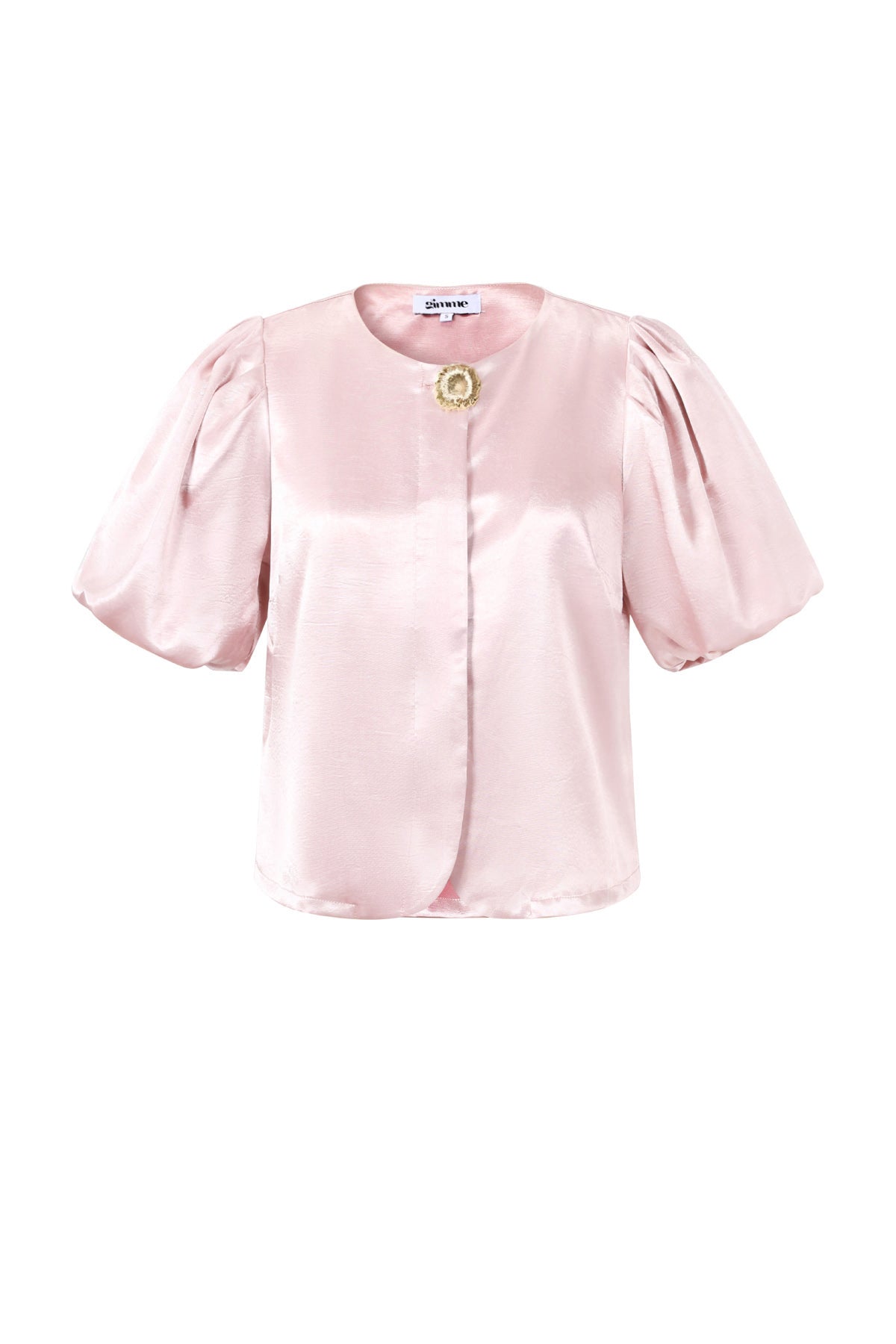 Statement top met pofmouwen