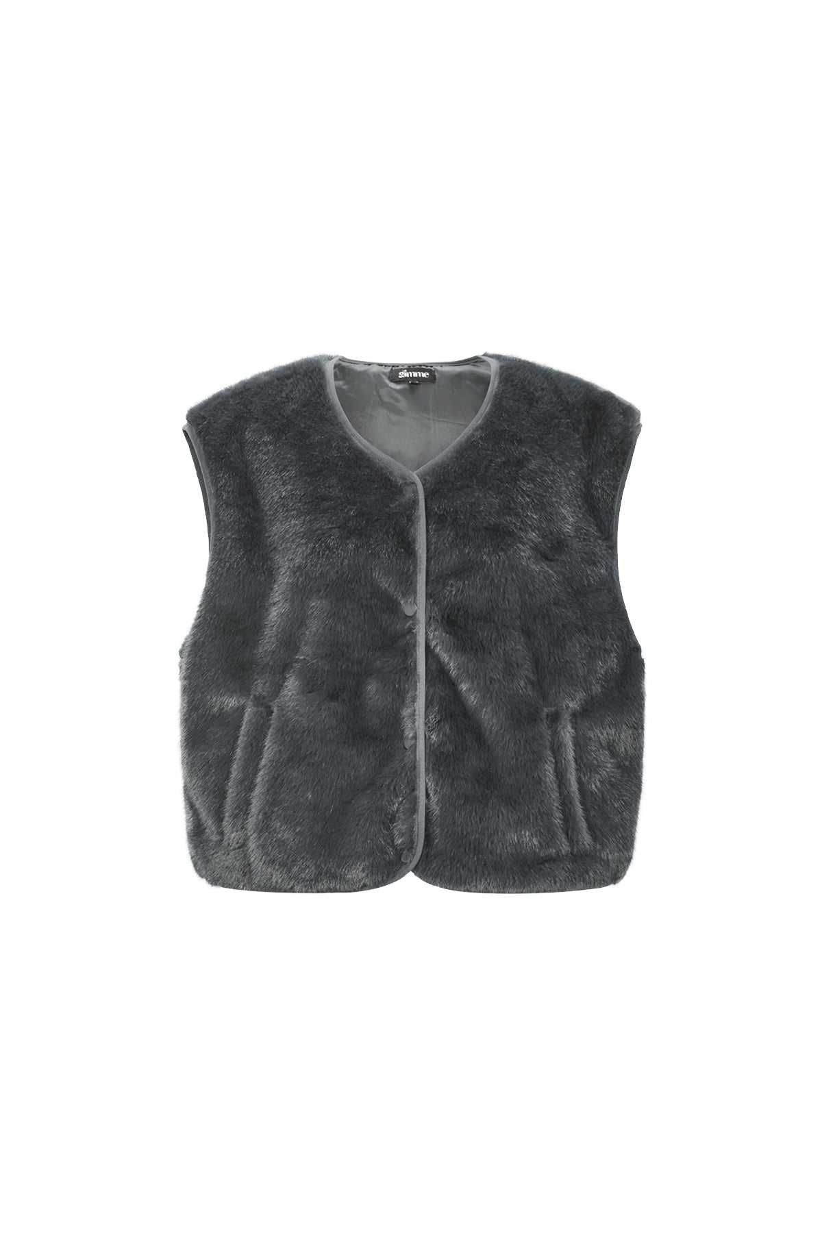 Polyestervezel (polyester) Vesten Effen herfst/winterkleding