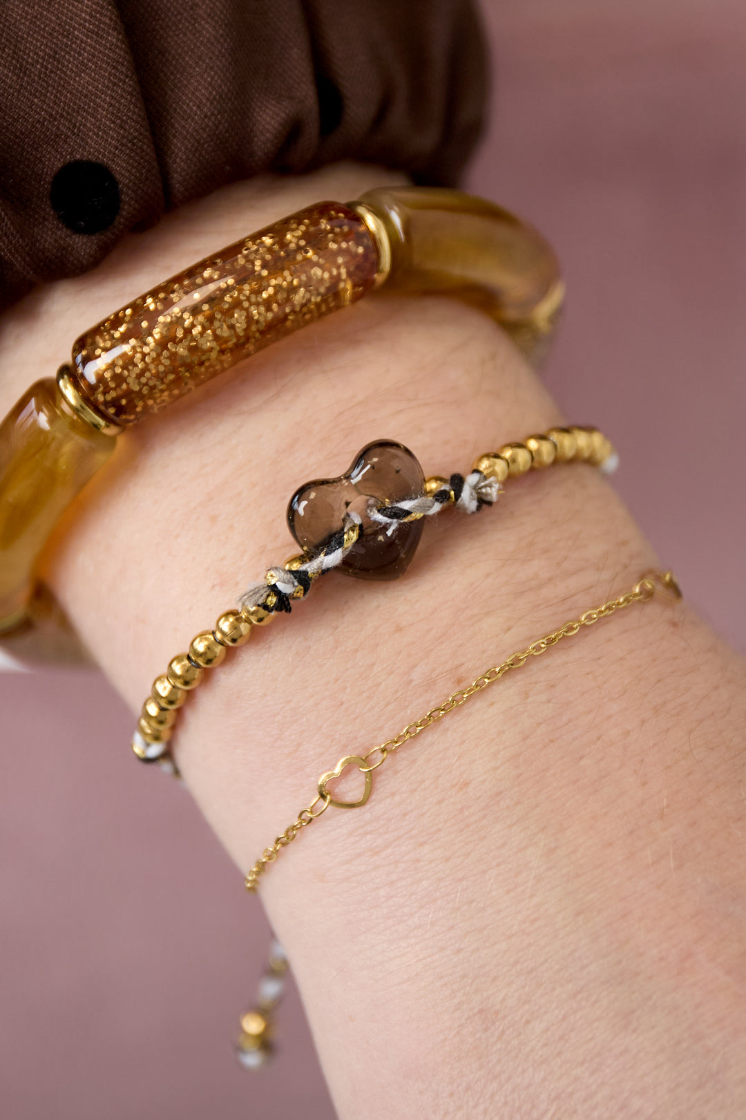 Polyester kralen armbanden hart casual dagelijks eenvoudig serie dames sieraden