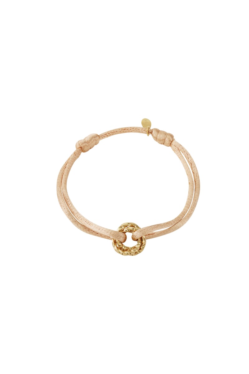 Armband met zonnige dagknoop