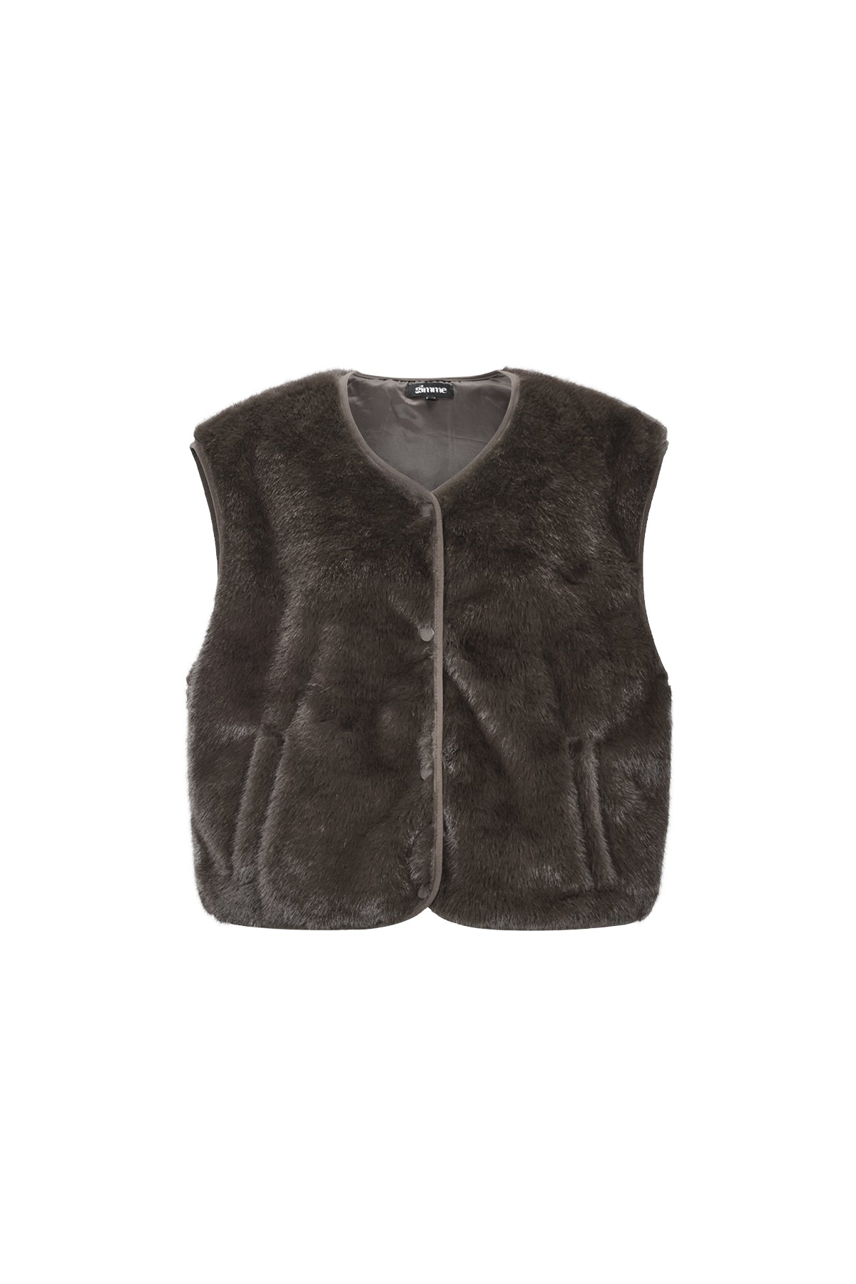 Polyestervezel (polyester) Vesten Effen herfst/winterkleding