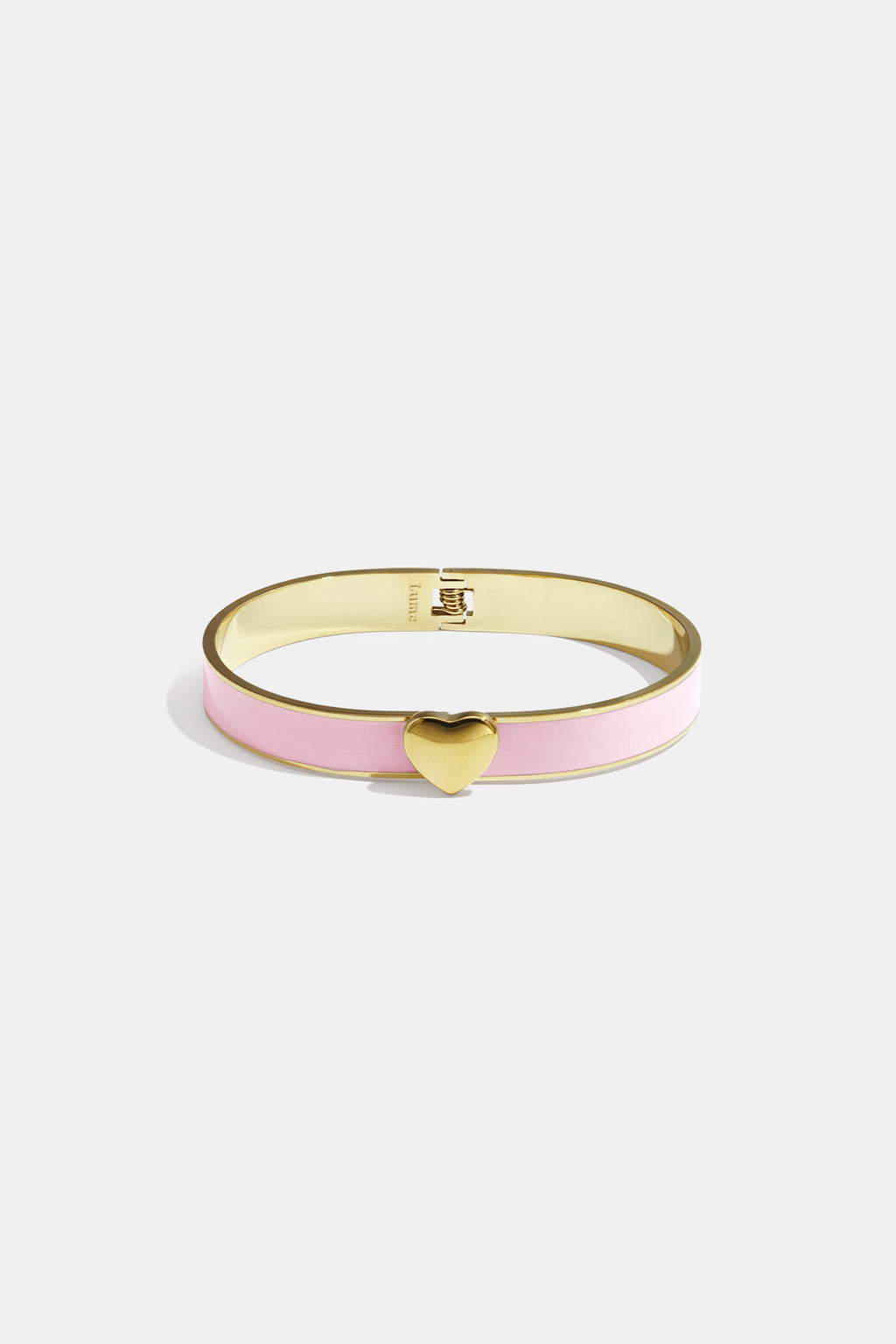 Kleurrijke hartvormige armbanden van roestvrij staal - 0,9 cm