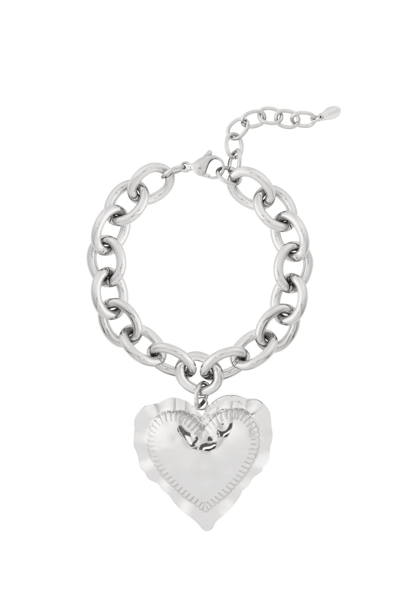 Armband met een opvallend hart