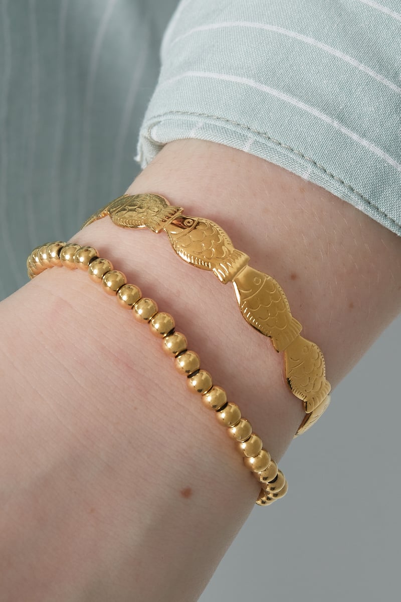 Massieve kralenarmbanden - 5 mm