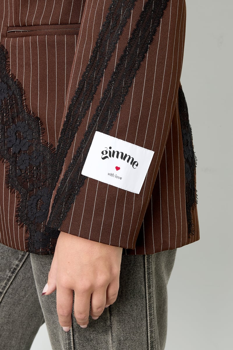 Kanten blazer