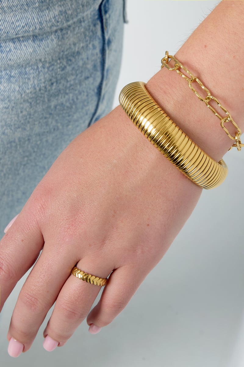 Bold and Trendy armband stretch 15 mm