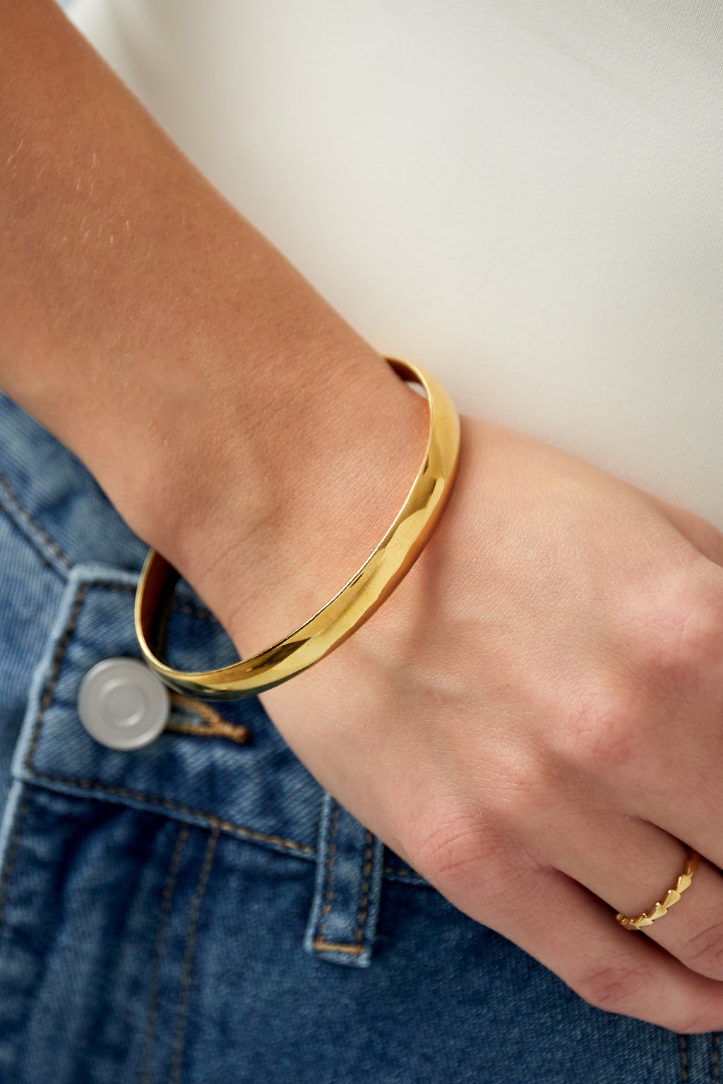 Massieve armband