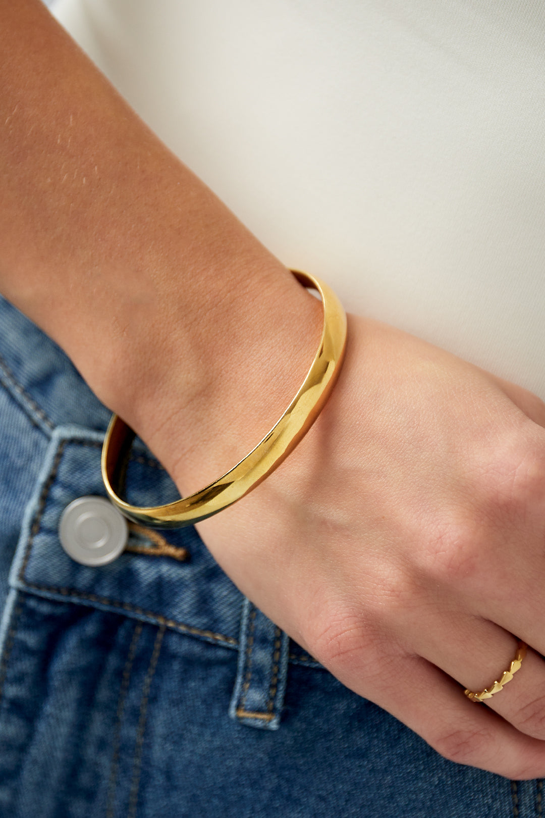Massieve armband