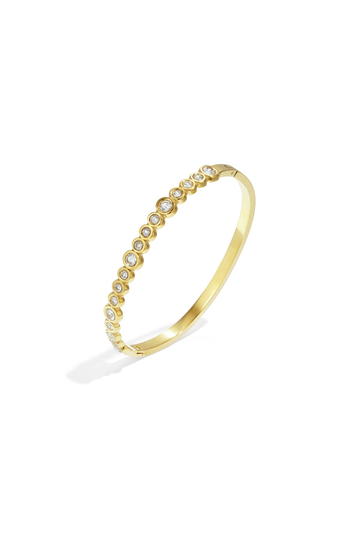 Armbanden van roestvrij staal met stippen, casual, dagelijks, eenvoudig, serie, damessieraden