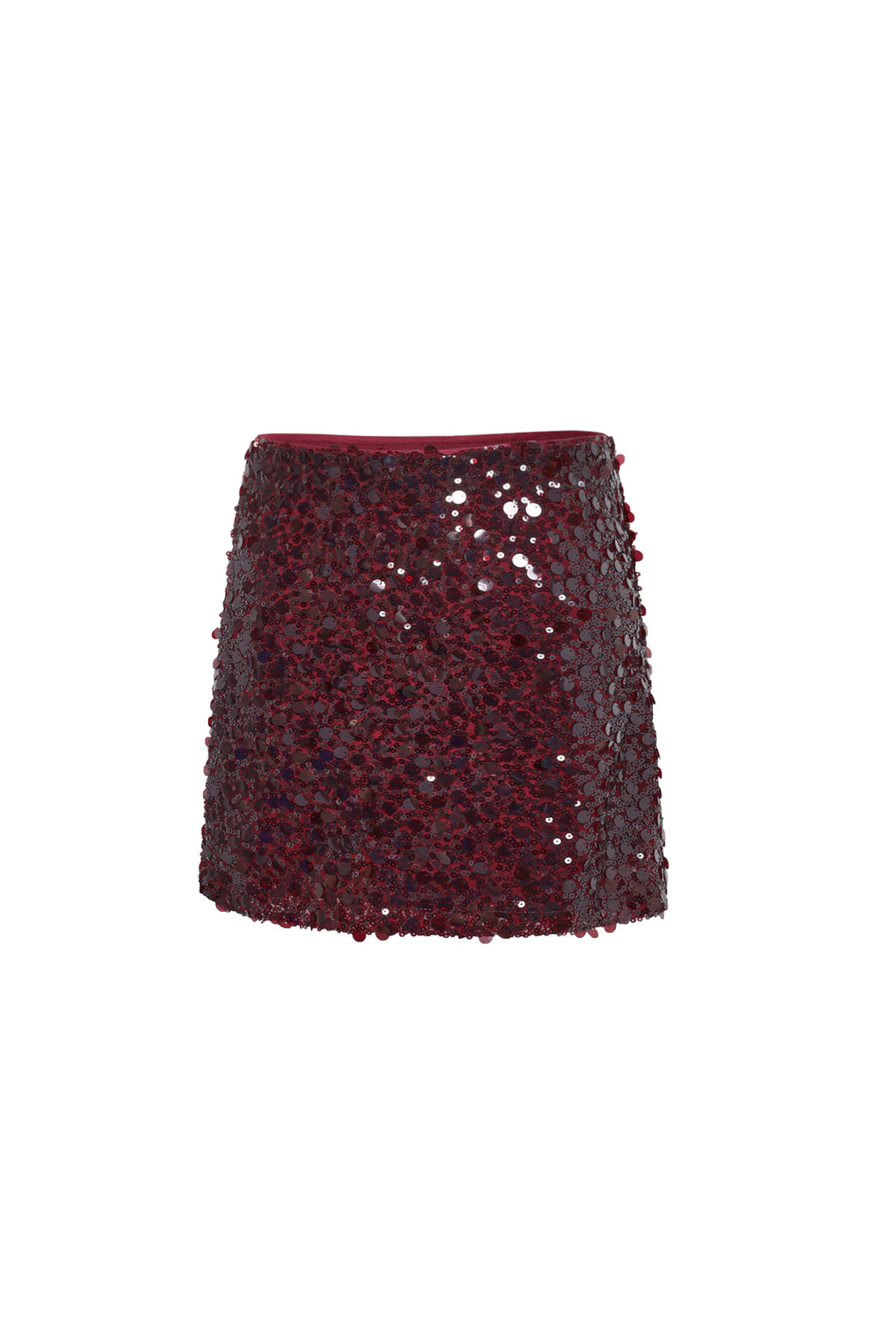 Polyestervezel (polyester) Minirokken Pailletten Elegante herfst-/winterkleding