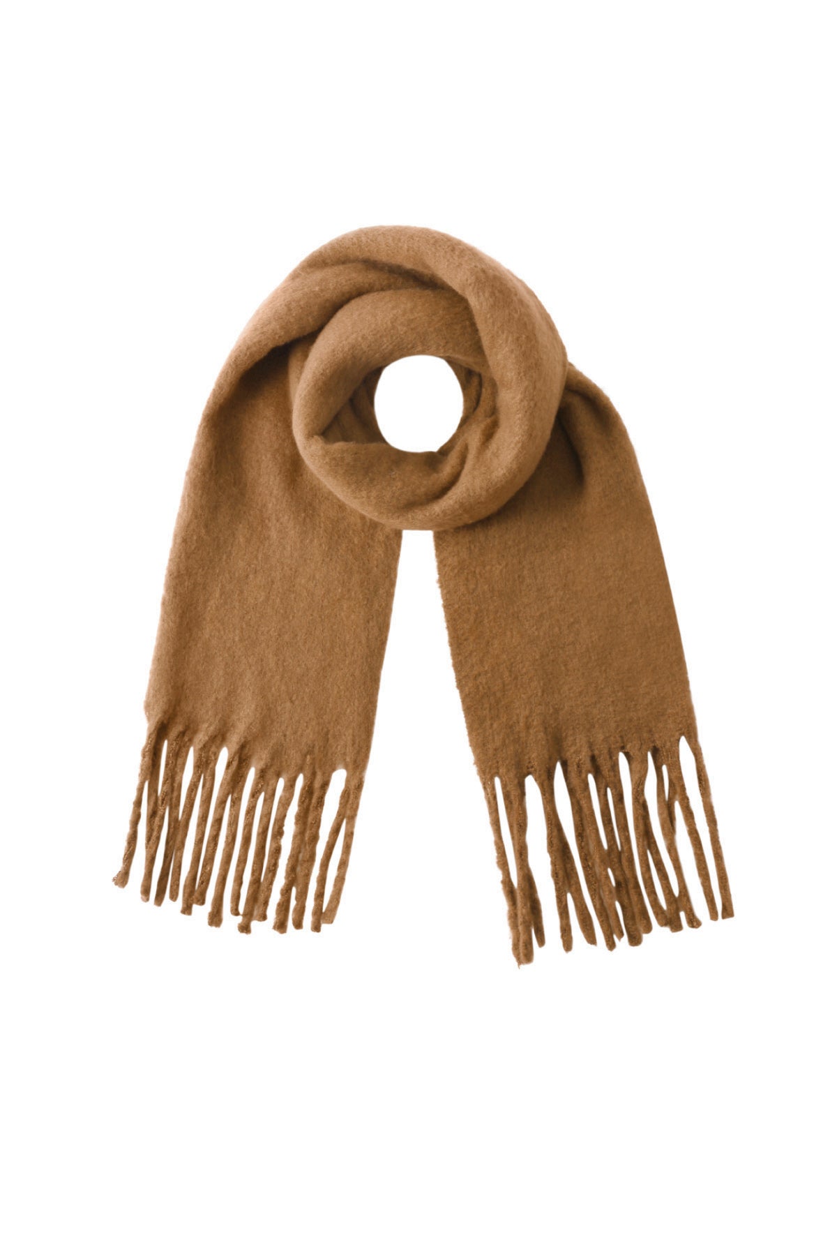 Kleurrijke winter sjaal