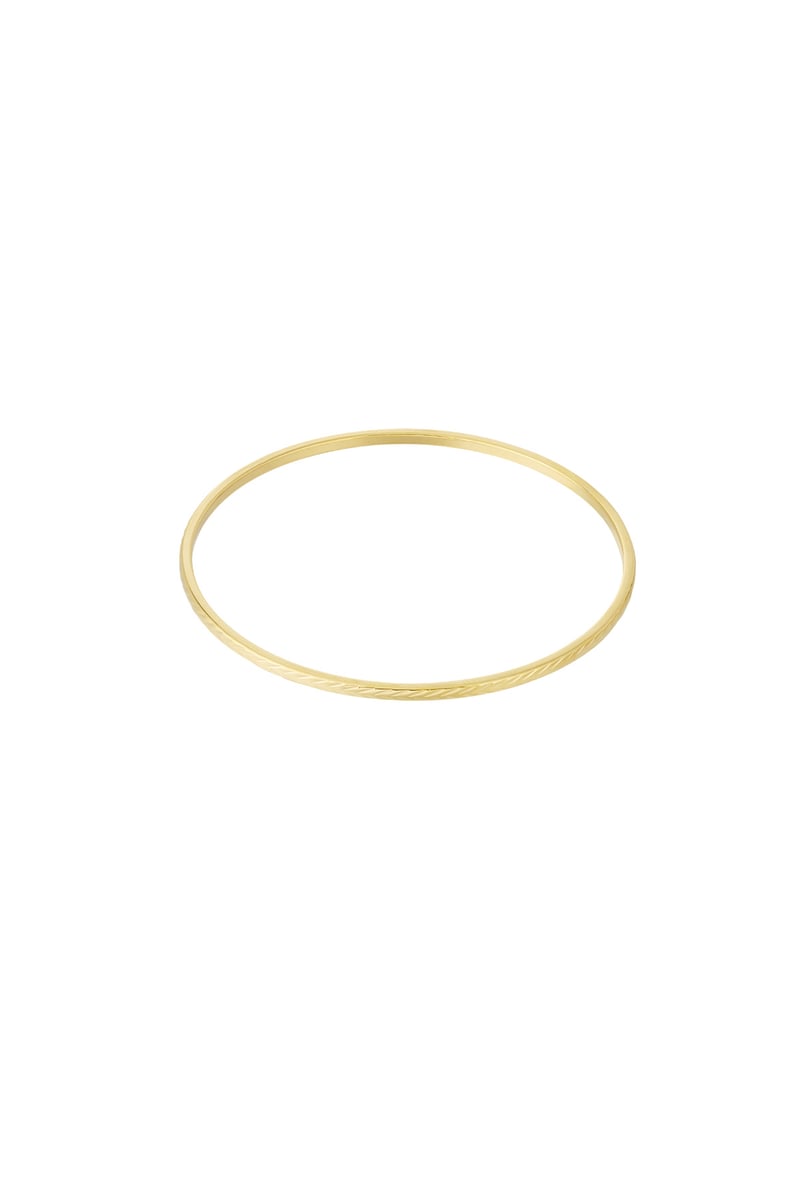 Strakke glanzende armband